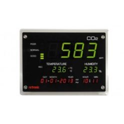 Wall-Mounted Or Bench-Top Indoor Air Quality Display